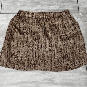 Michael Kors print mini skirt size 6